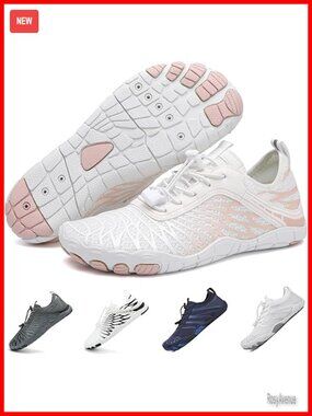 Barefoot Water Shoes Breathable Non-Slip Athletic Wide Toe Lightweight for